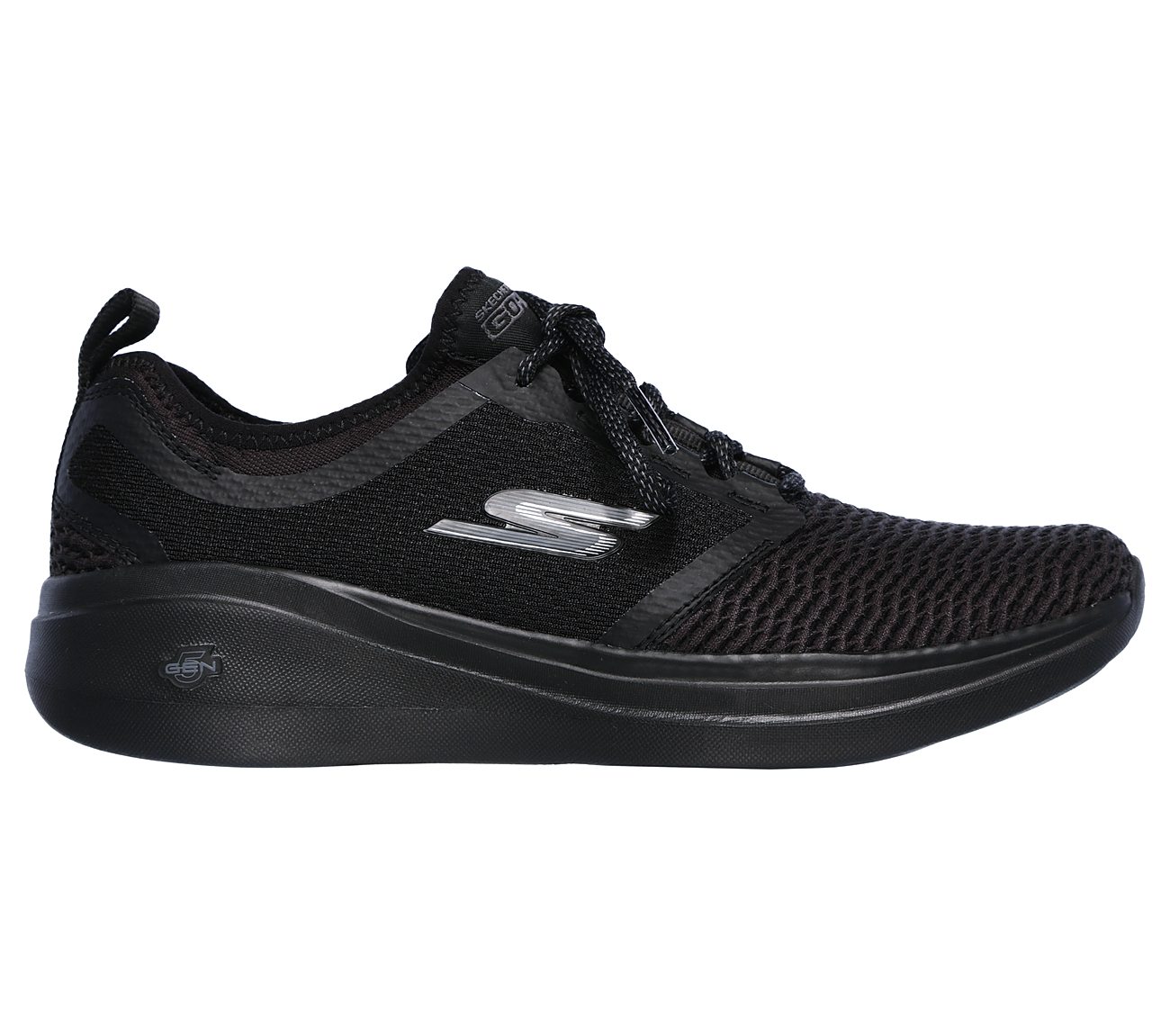 GO RUN FAST -, BBLACK Footwear Right View