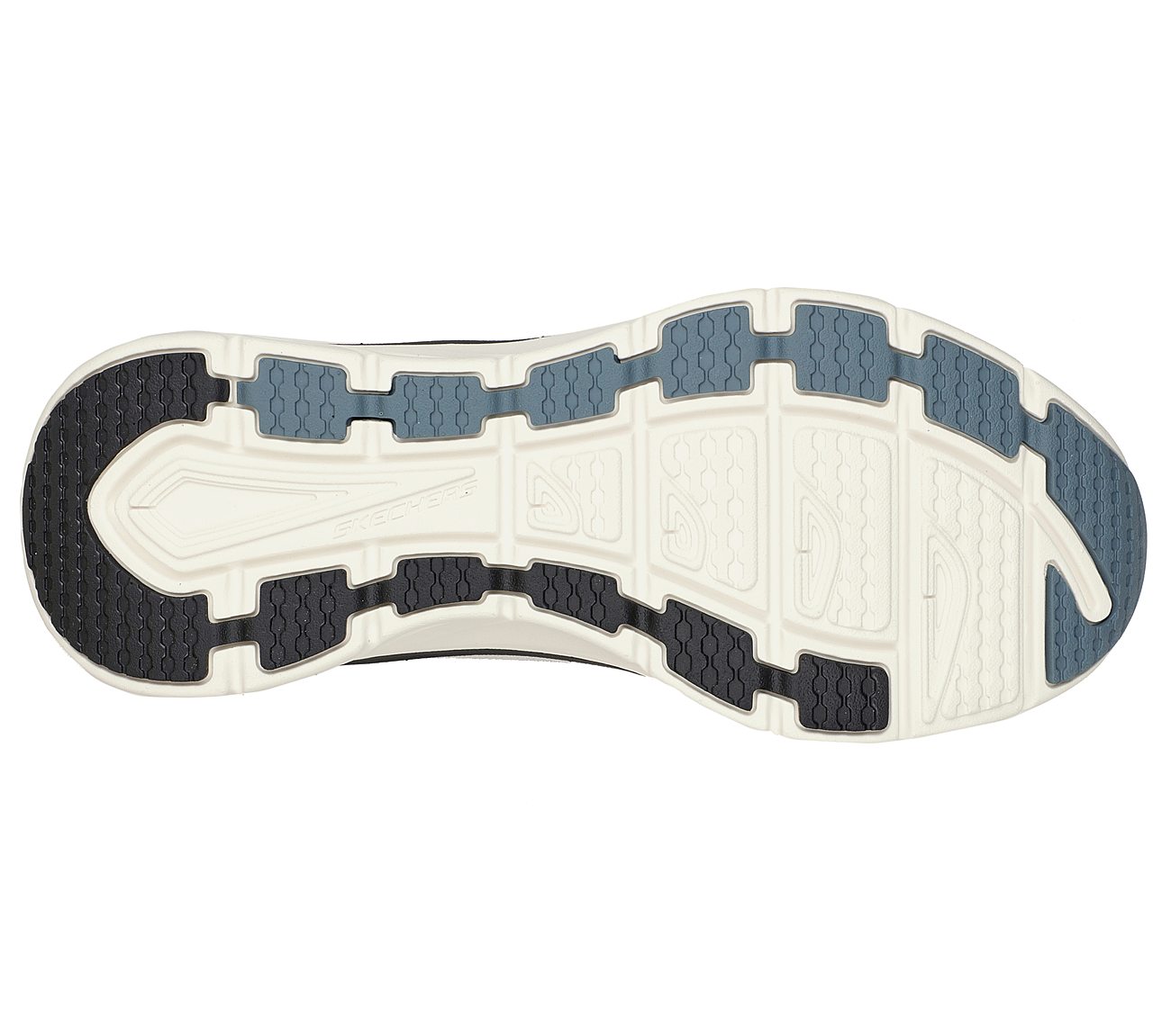 D'LUX WALKER - SCRAMBLER, OFF WHITE Footwear Bottom View