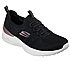 SKECH-AIR DYNAMIGHT-PERFECT S, BLACK/ROSE GOLD Footwear Right View