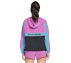 GOWALK WEAR LOGO JACKET, PURPLE/HOT PINK Apparels Top View