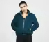 GOSHINE SHERPA JACKET, TEAL/NAVY