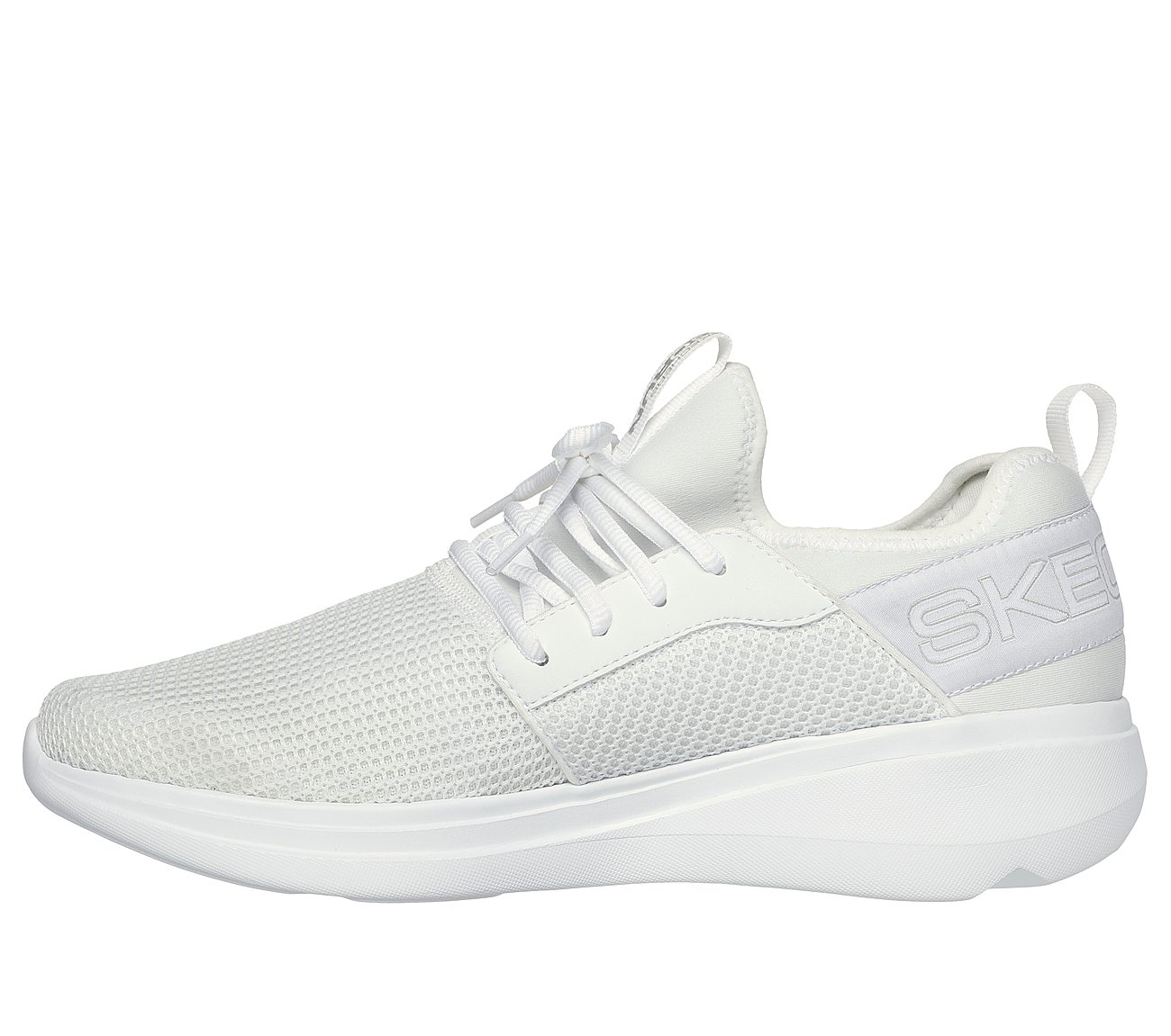 GO RUN FAST-VALOR, WWWHITE Footwear Left View