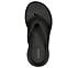 GO WALK FLEX SANDAL - VALLEJO, BBLACK Footwear Top View