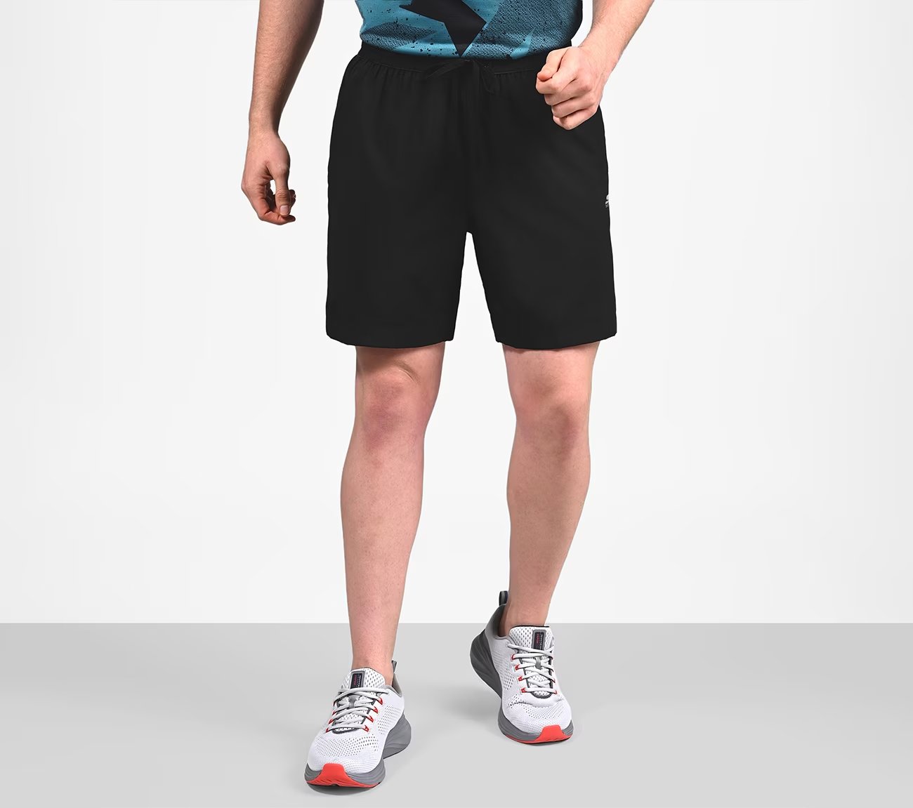 SKECHERS PERFORMANCE SHORTS, BBBBLACK Apparel Lateral View