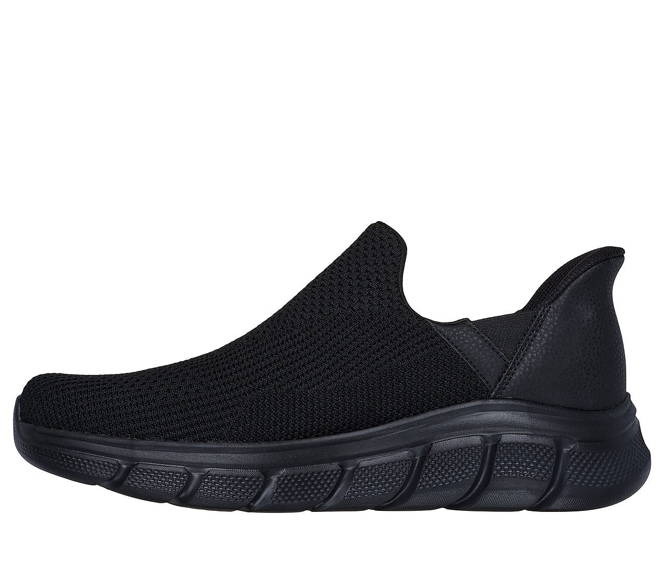 BOBS B FLEX - RESILIENT EDGE, BBLACK Footwear Left View