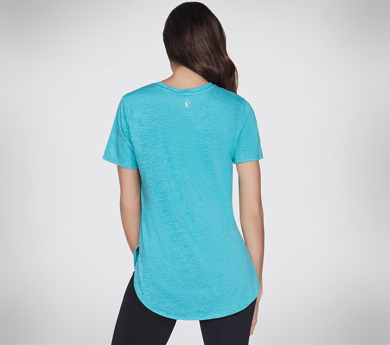 GODRI SWIFT TUNIC T-SHIRT, WHITE Apparel Top View