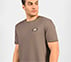 MENS BASIC LOGO  CREW NECK, BROWN