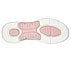 GO WALK ARCH FIT - CRYSTAL WA, TAUPE/PINK Footwear Bottom View