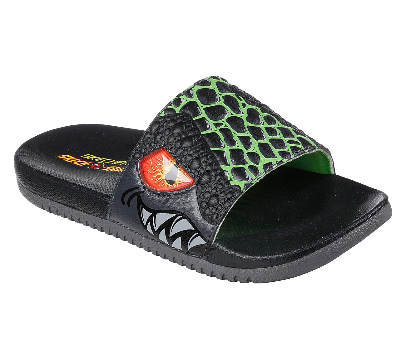 GAMBIX III - COOL REX, BLACK/LIME Footwear Right View