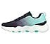 GO WALK MASSAGE FIT, BLACK/TURQUOISE