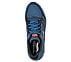 ARCH FIT GLIDE-STEP, BLUE/ORANGE Footwear Top View