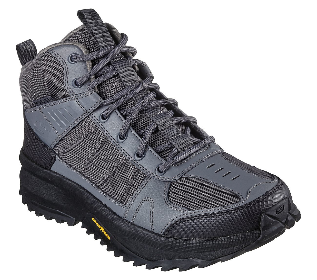 SKECHERS BIONIC TRAIL - FLASH, GGREY/BLACK Footwear Right View