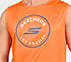 MENS SOCCER PERFORMANCE TANK, TAUPE/ ORANGE