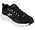 FLEX COMFORT, BLACK/WHITE Footwear Right View