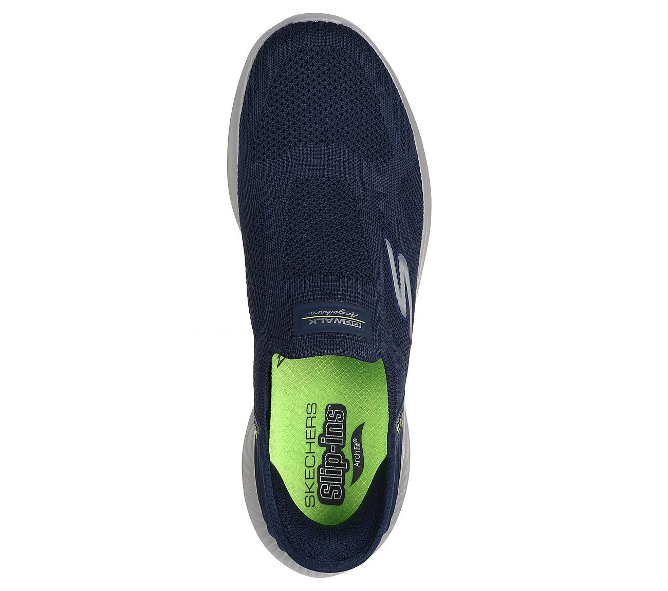 GO WALK ANYWHERE - THE TOURIS, NNNAVY Footwear Top View