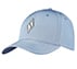 SKECHWEAVE DIAMOND SNAPBACK HAT, BLUE/GREY