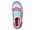 BLOCK - HOMEROOM, AQUA/PINK Footwear Top View