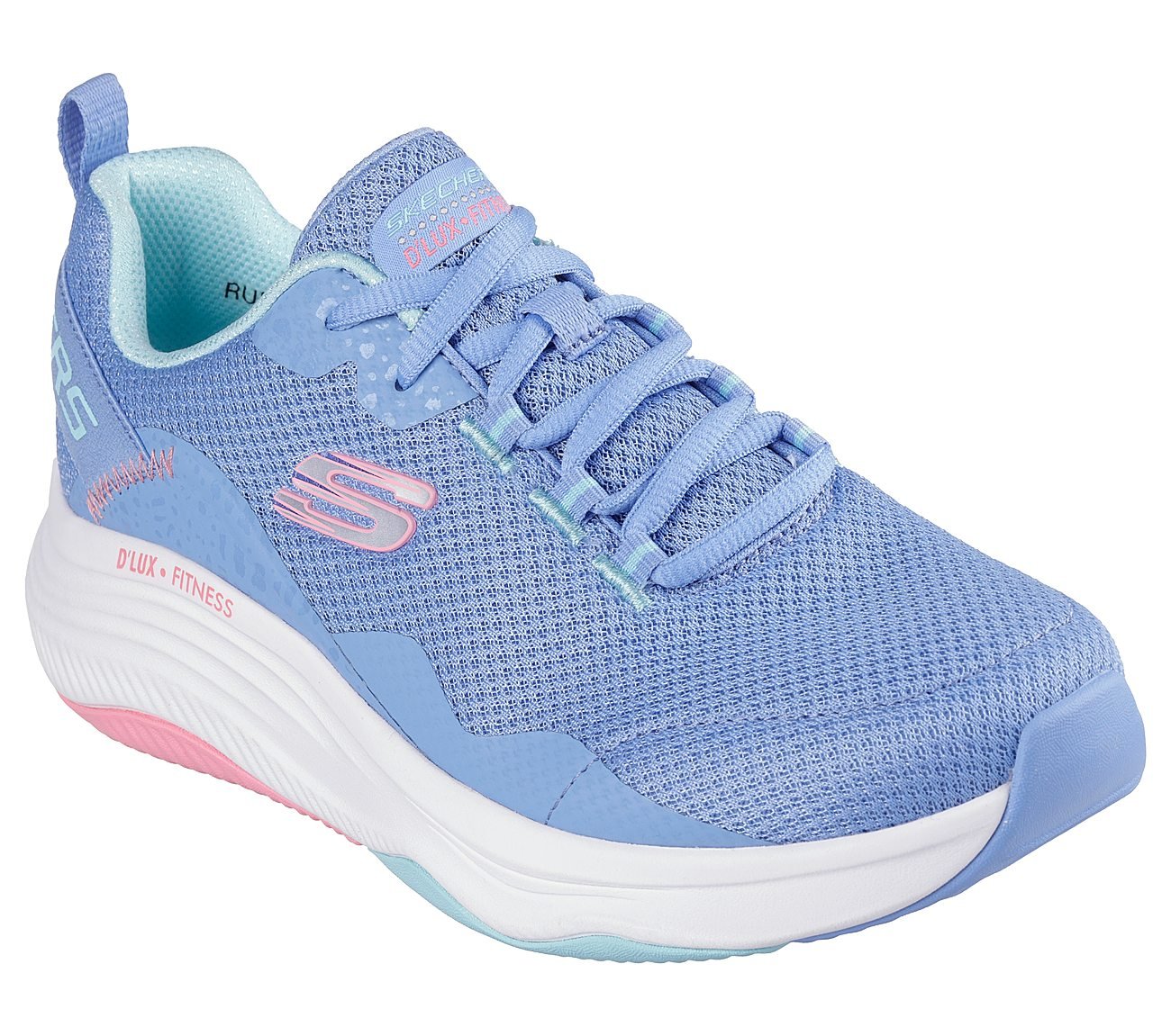 D'LUX FITNESS-ROAM FREE, LIGHT BLUE Footwear Top View