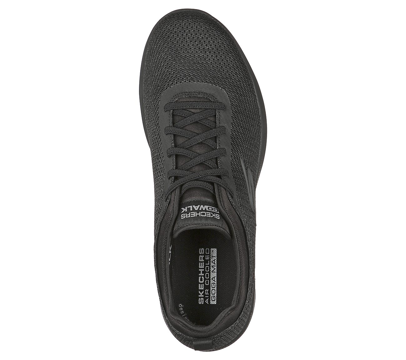 GO WALK STABILITY - PROGRESS, BBLACK Footwear Top View