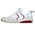 RIDGE - ROLLIE, WHITE/RED Footwear Left View