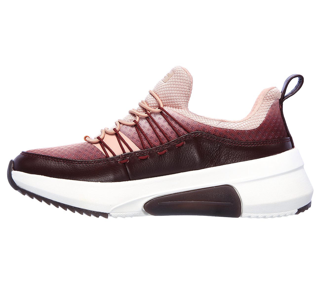 MODDERN JOGGER 2.0 - MINDY, BURGUNDY/PINK Footwear Left View