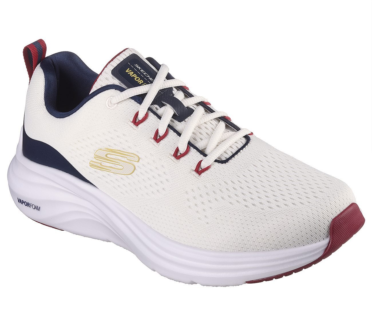 VAPOR FOAM, WHITE/NAVY/RED Footwear Right View