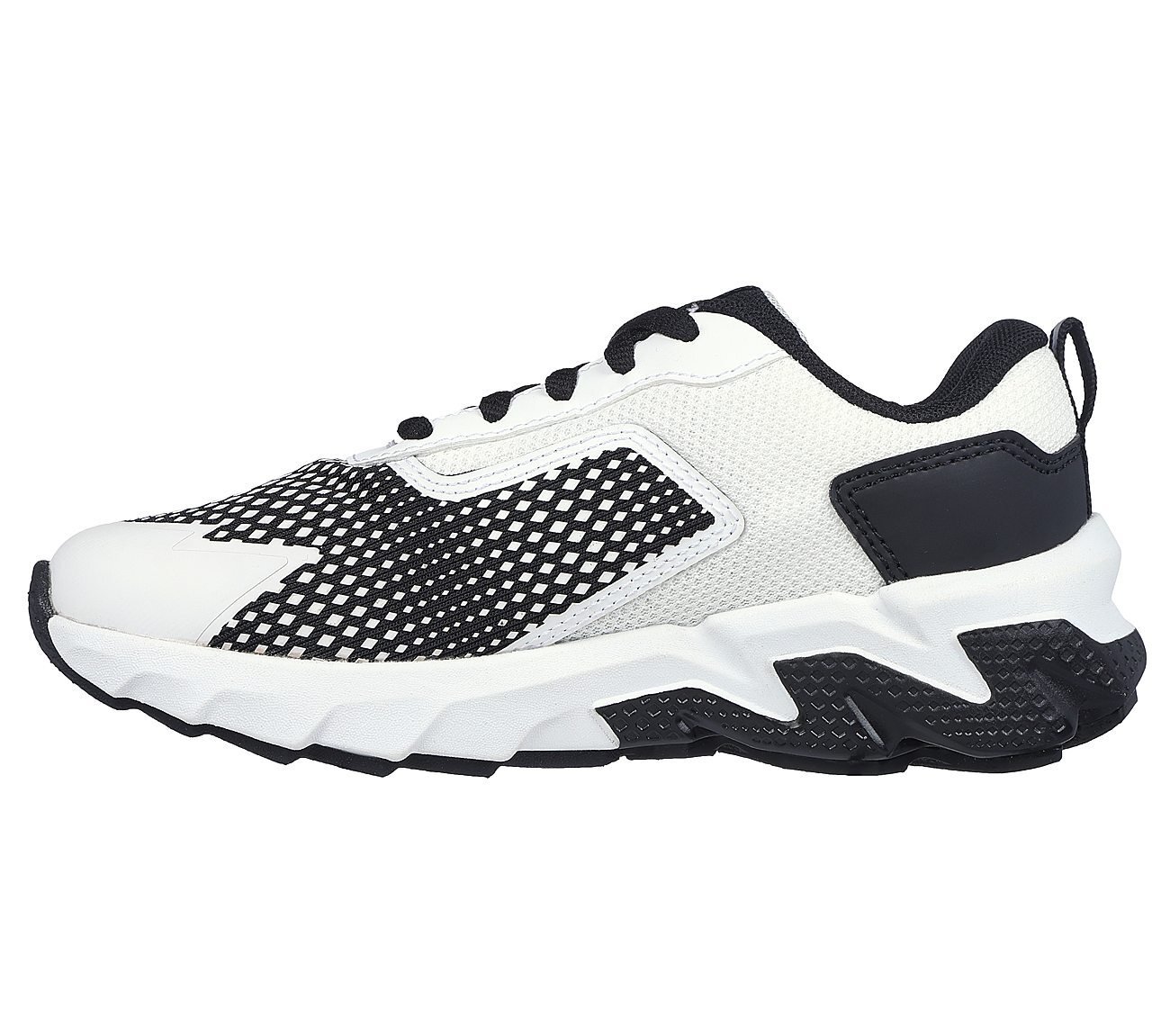 ELITE SPORT TREAD, WHITE BLACK Footwear Left View