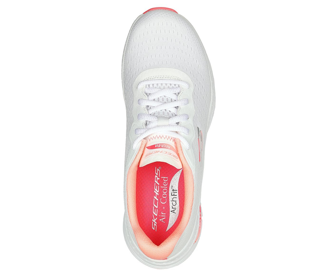 Skechers air infinity white rose outlet gold