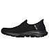 SKECHERS SLIP-INS: GO WALK 7 - SPRINGTIME, BBLACK Footwear Left View