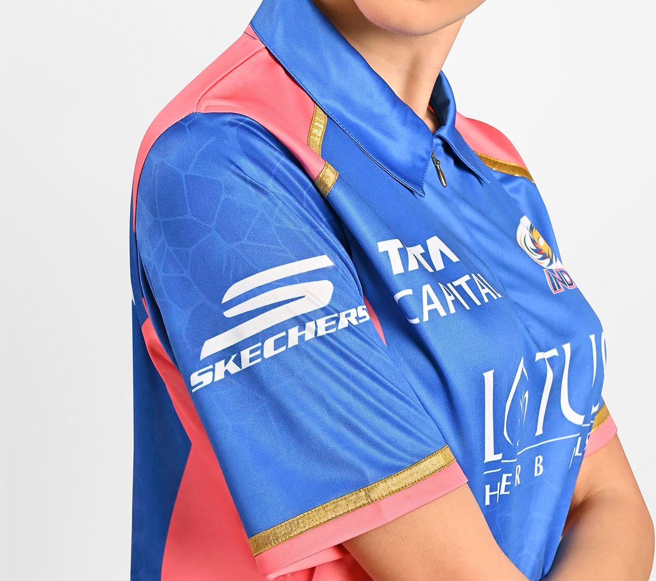 MUMBAI INDIANS: WPL FAN JERSEY 2025,  Apparel Left View