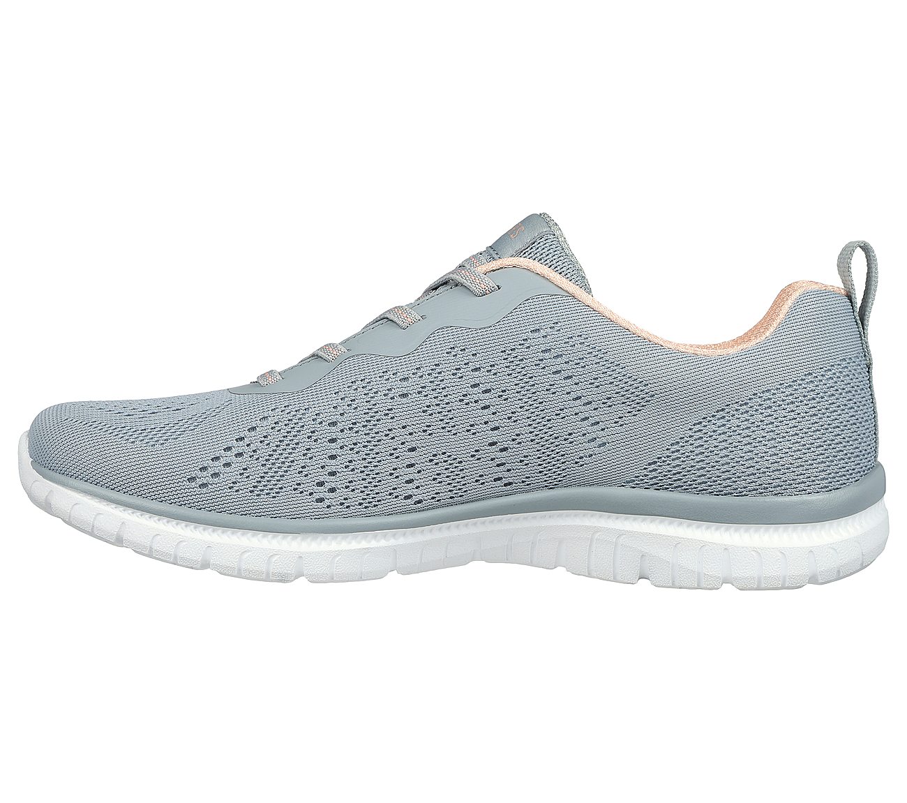 VIRTUE, GREY/CORAL Footwear Left View