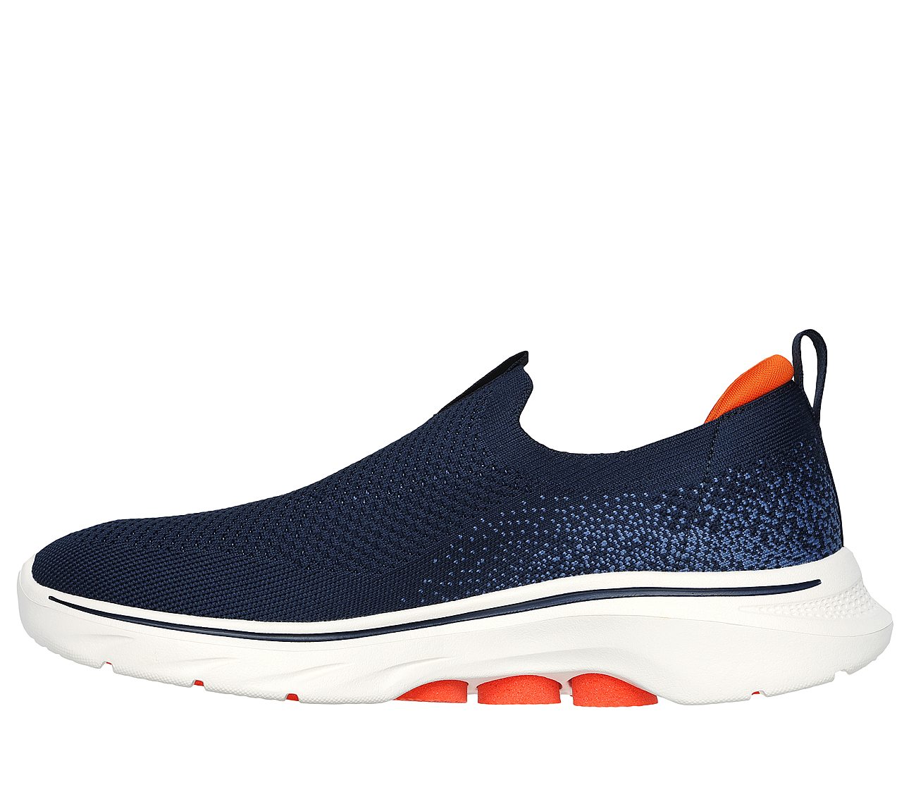 GO WALK 7, NAVY Footwear Left View