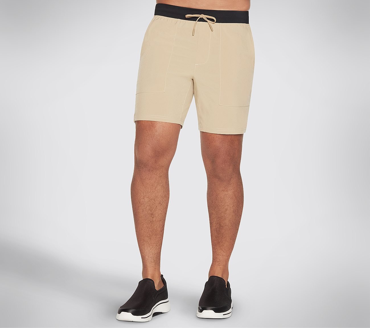 Skechers shorts on sale mens brown