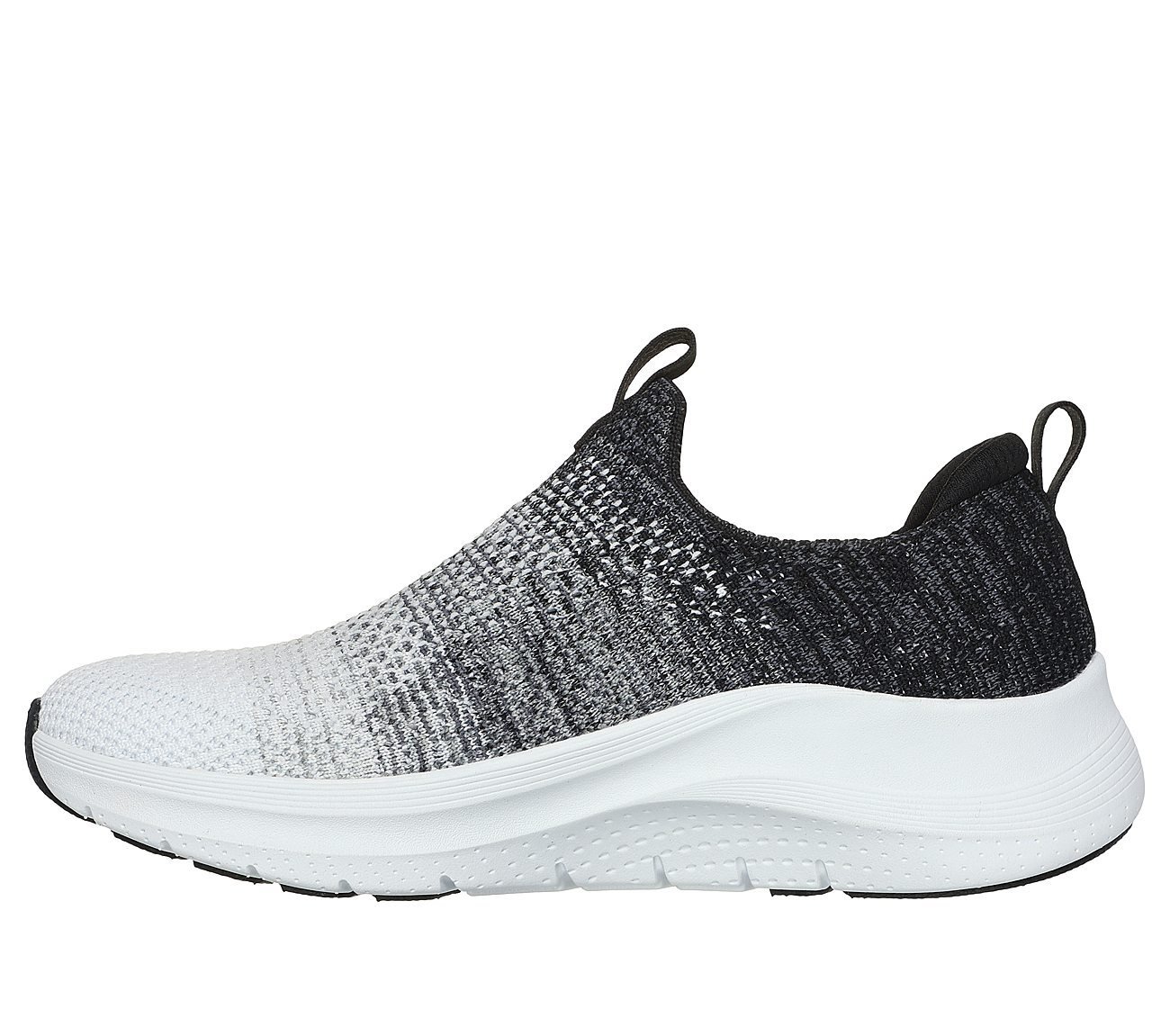 ARCH FIT 2, WHITE BLACK Footwear Left View