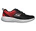 GO RUN 600 - HADDOX, BLACK/RED Footwear Right View