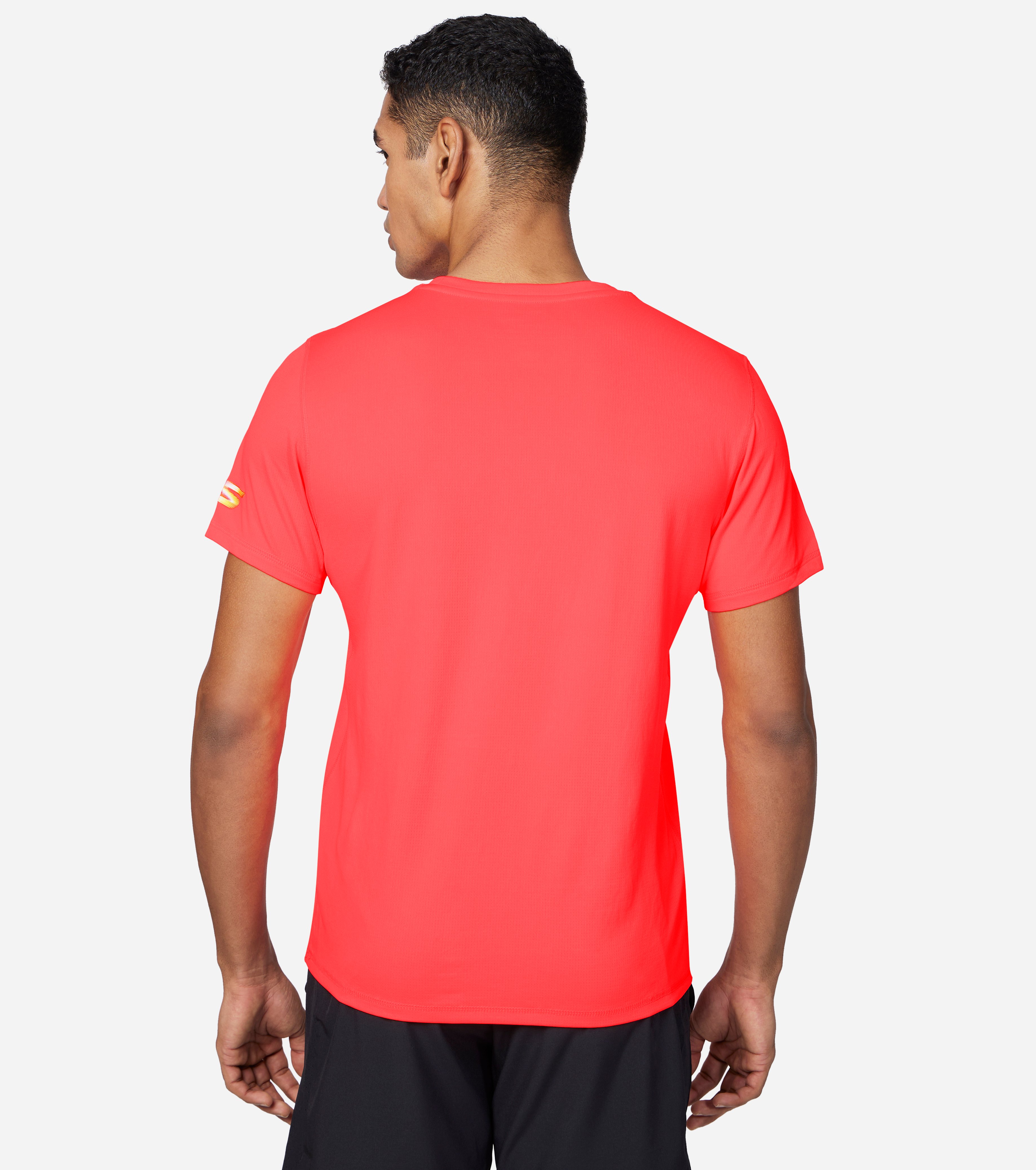 MENS ELITE TECH T-SHIRT, CCORAL Apparels Bottom View