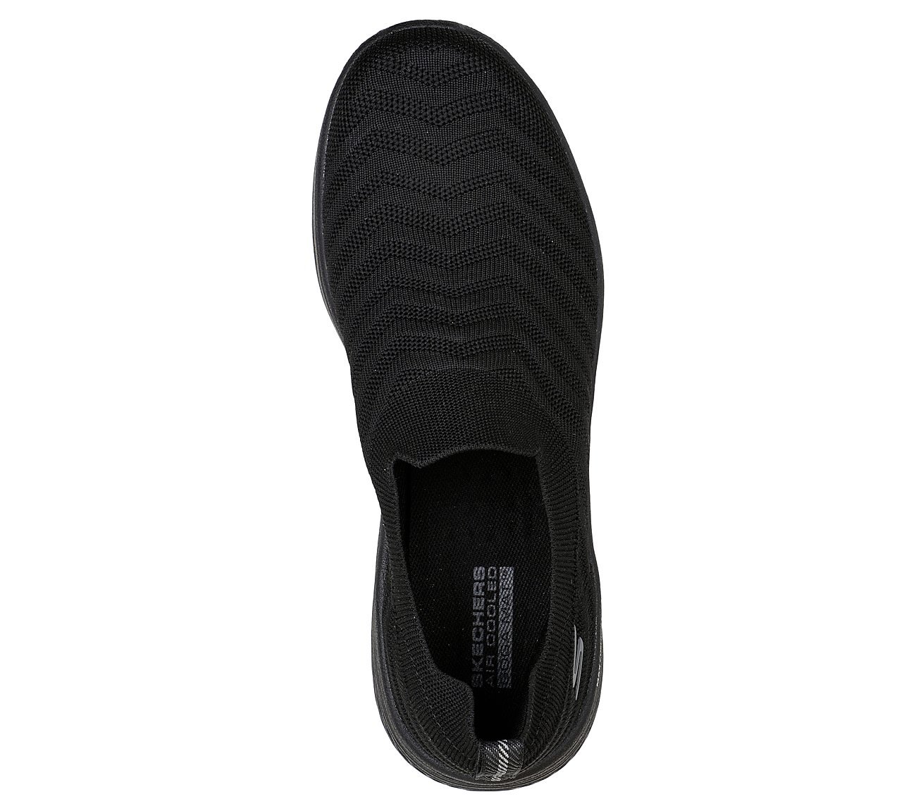 MAX CUSHIONING LITE-SWEETWAYS, BBLACK Footwear Top View