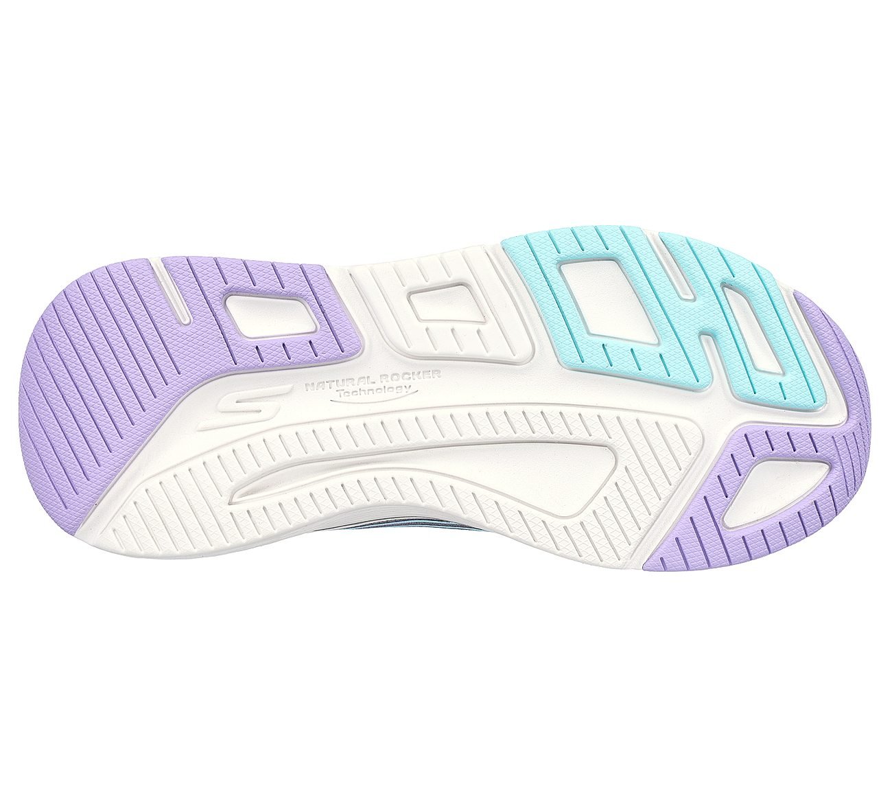 MAX CUSHIONING ELITE 2, CHAR/LAVENDAR Footwear Bottom View