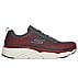 MAX CUSHIONING ELITE, CHARCOAL/RED Footwear Lateral View