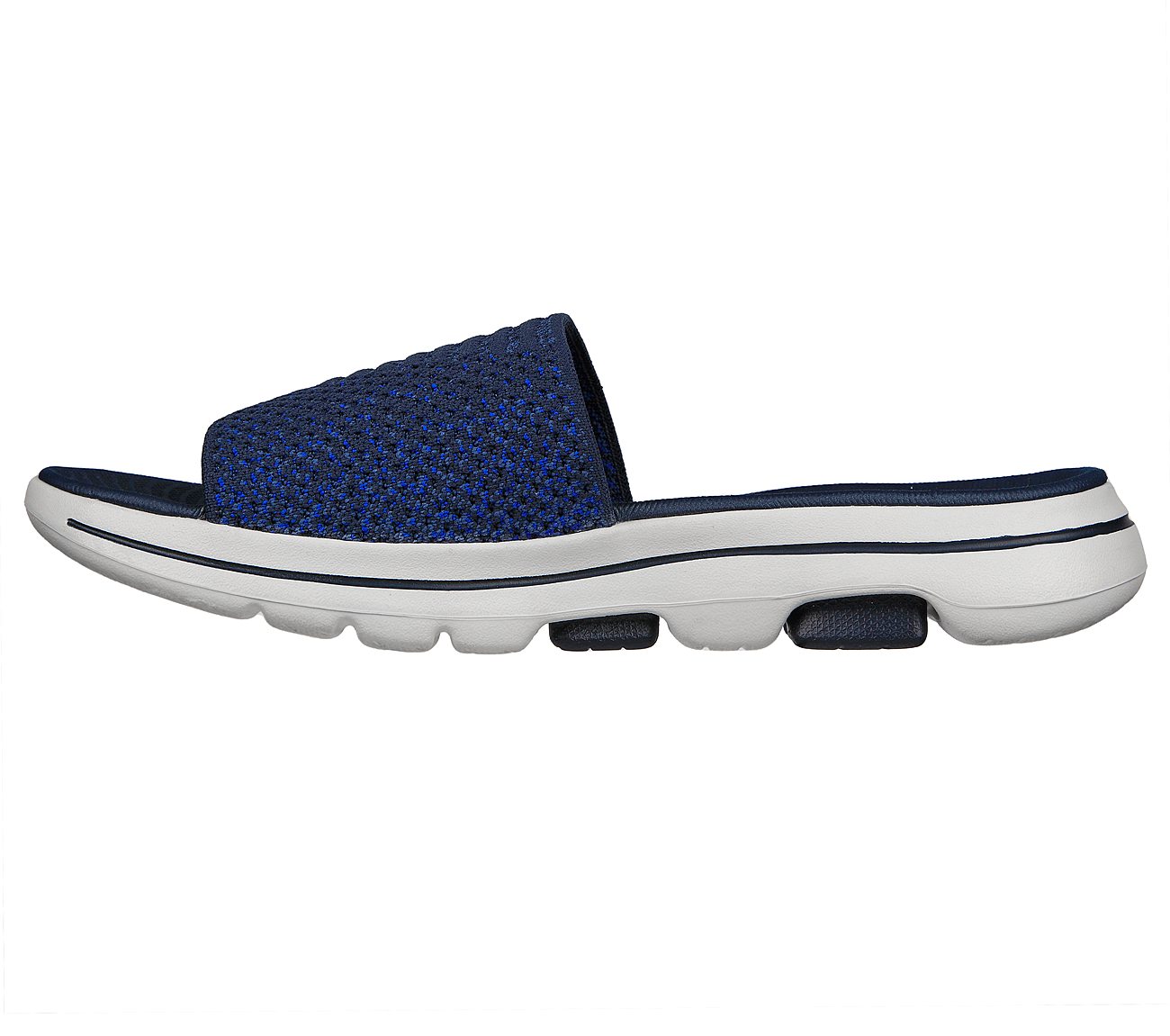 GO WALK 5 - MIRAMIR, NAVY/BLUE Footwear Left View