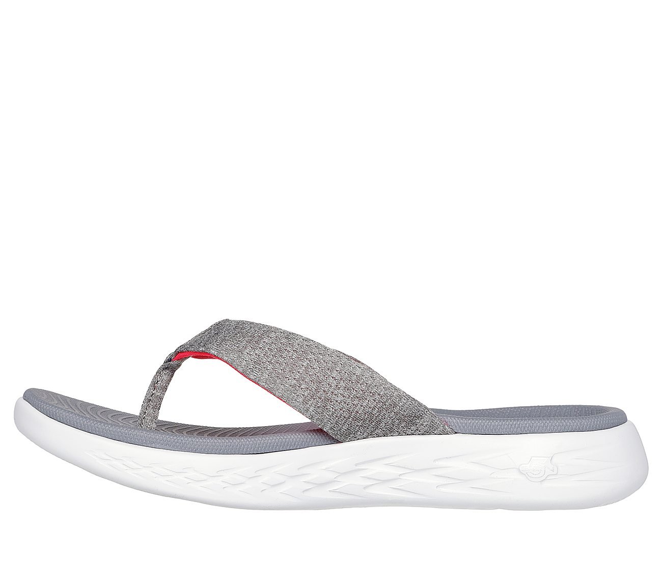 ON-THE-GO 600 - PREFERRED, GREY/PINK Footwear Left View