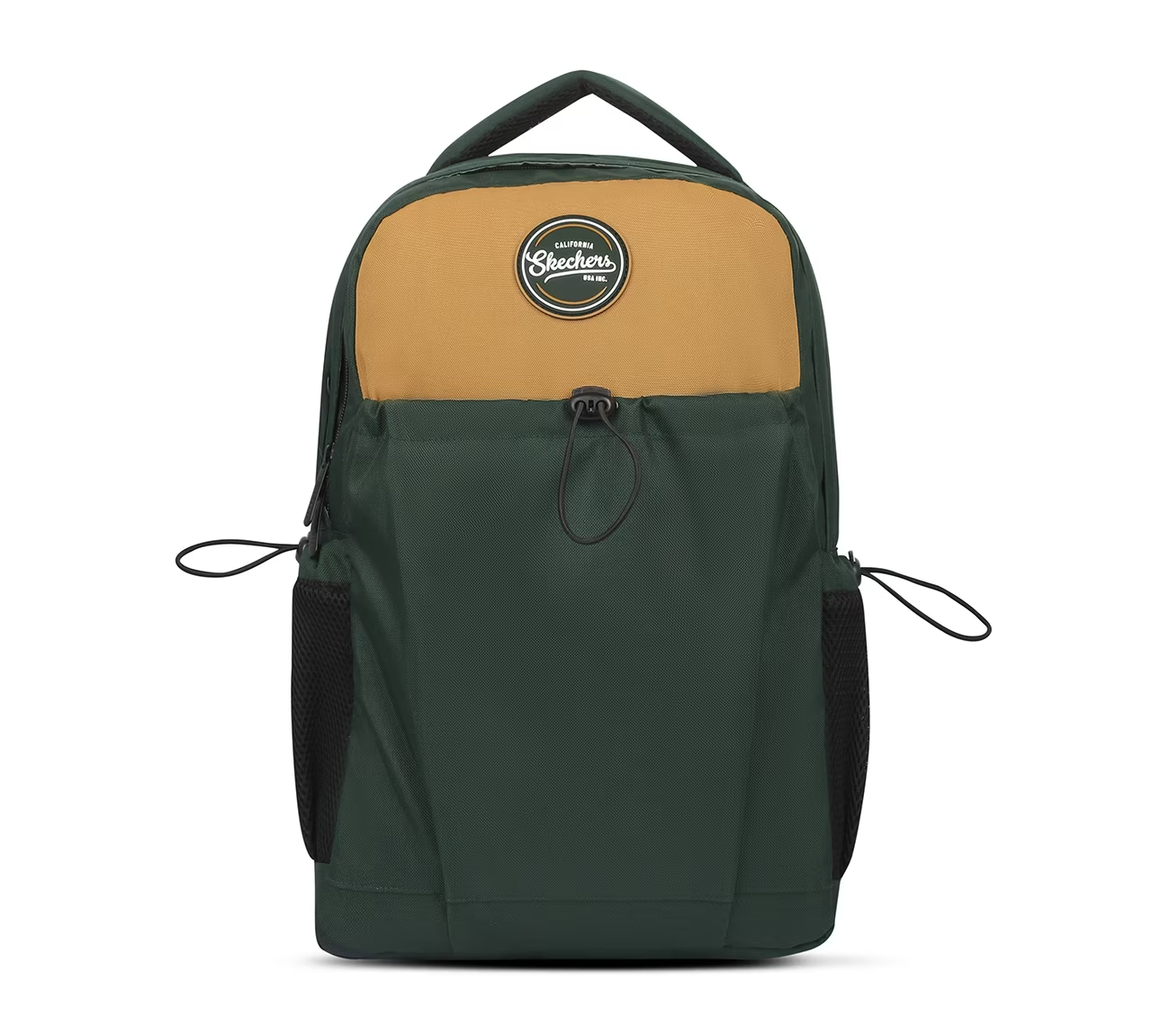 BAGPACK WITH MULTI COMPARTMENT, OLIVE ORANGE GREY Accessories Lateral View