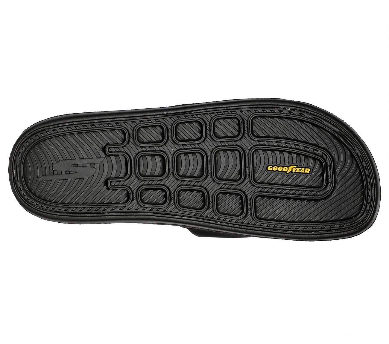 HYPER SLIDE - HYPER COMFORT, BBLACK Footwear Bottom View