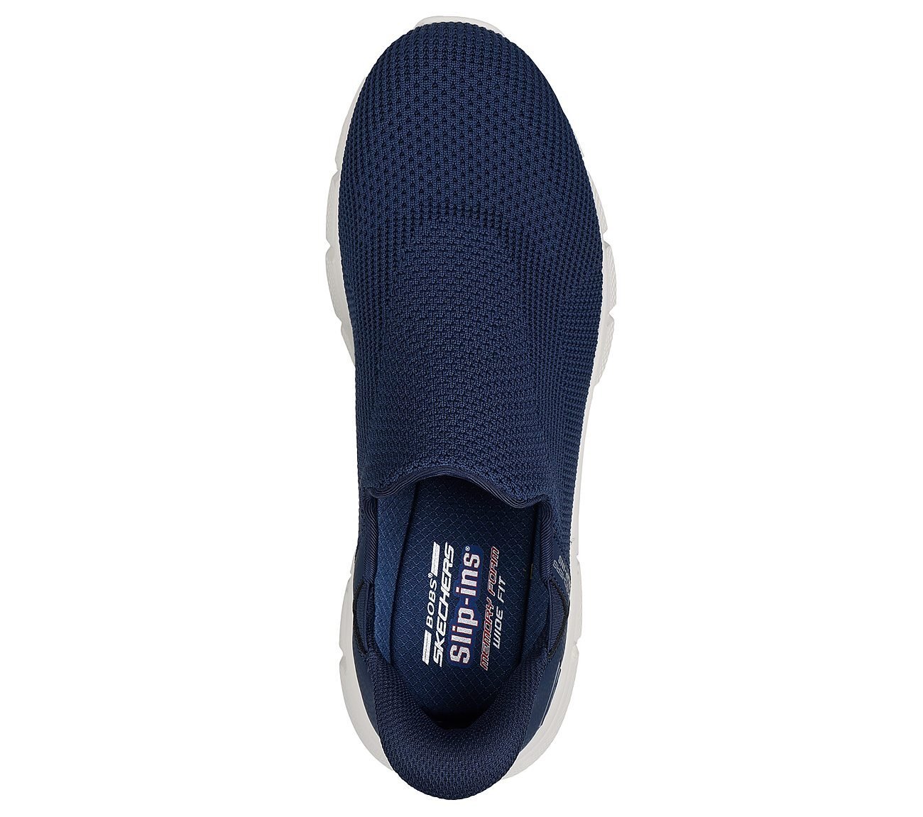 BOBS B FLEX - RESILIENT EDGE, NNNAVY Footwear Top View