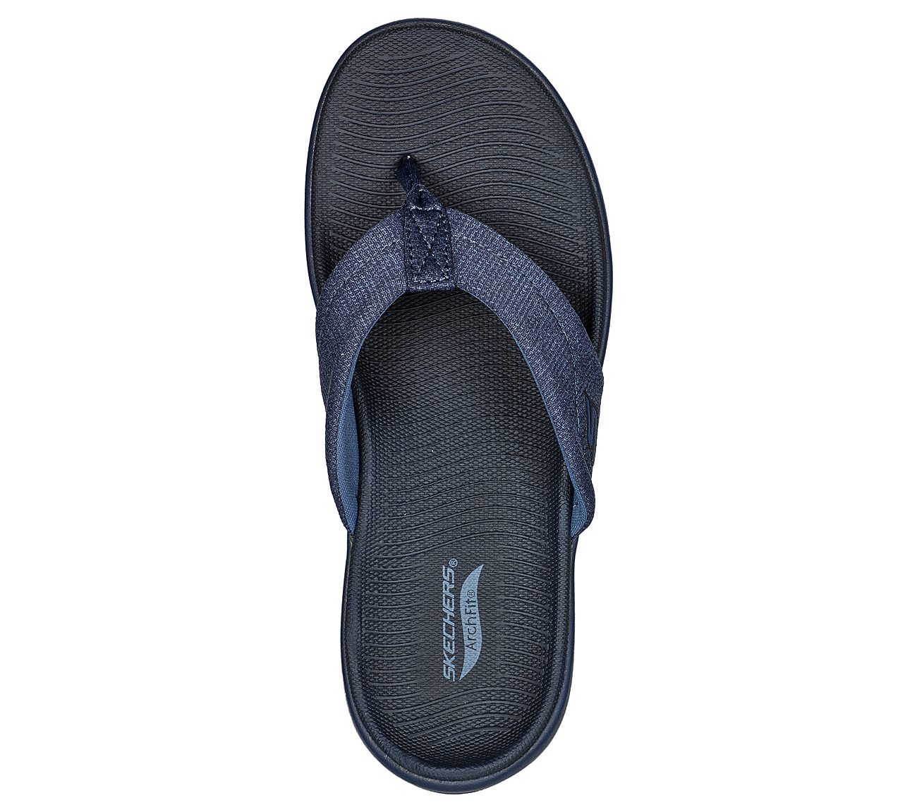 Skechers Navy Arch Fit Radiance Womens Slippers - Style ID: 141300 | India