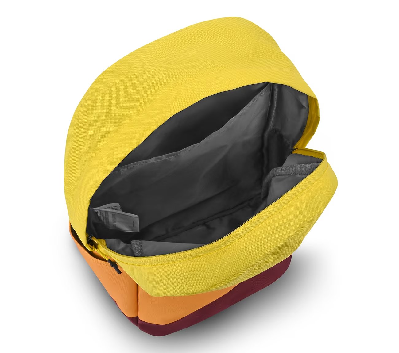 Mini Backpack With Single Compartment, YELLOW Accessories Right View