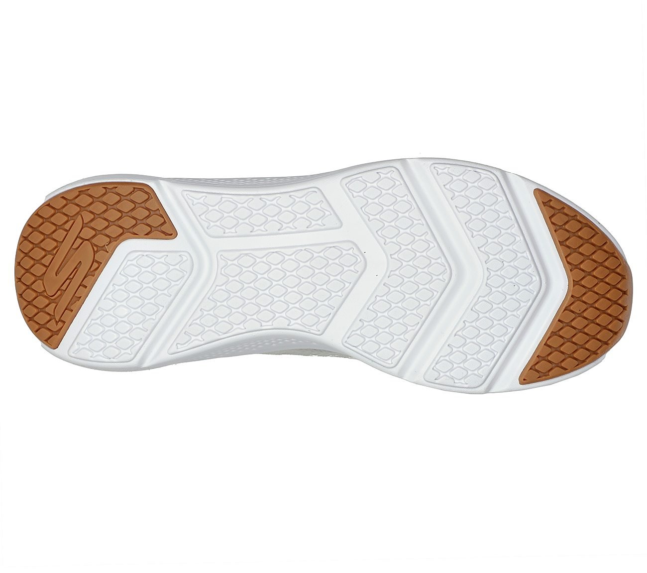 GO RUN ELEVATE - VANDURA, WHITE/GREY Footwear Bottom View