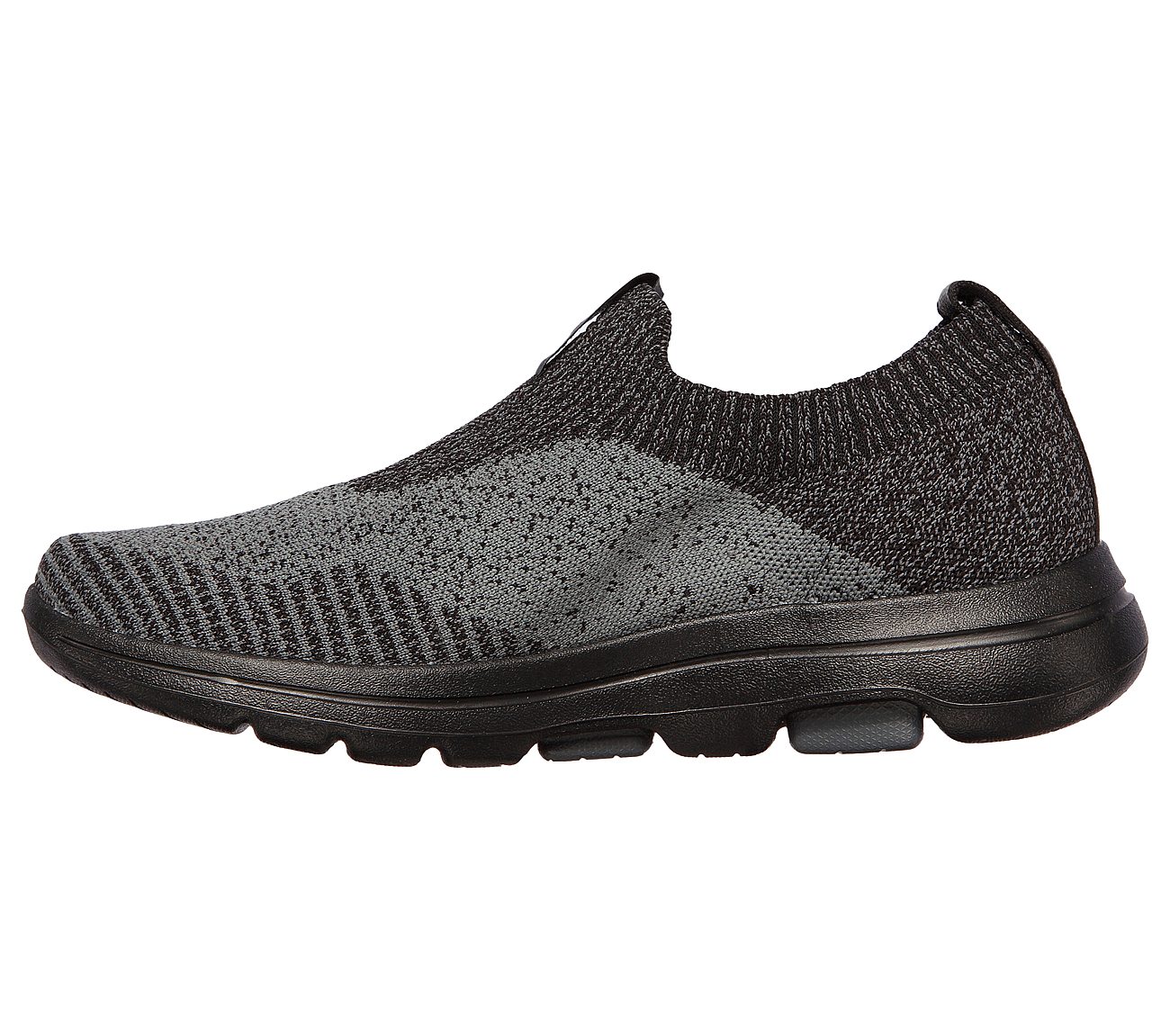 GO WALK 5-MERRITT, BLACK/CHARCOAL Footwear Left View