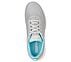 GO WALK JOY-PARADISE, GREY/LIGHT BLUE Footwear Top View