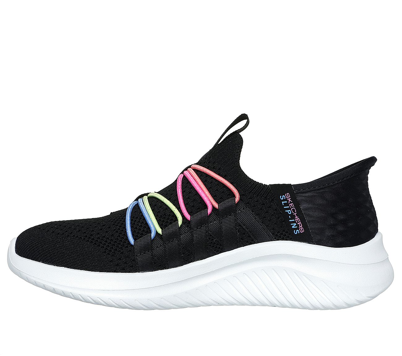 ULTRA FLEX 3.0 - BUNGEE FUN, BLACK/MULTI Footwear Left View